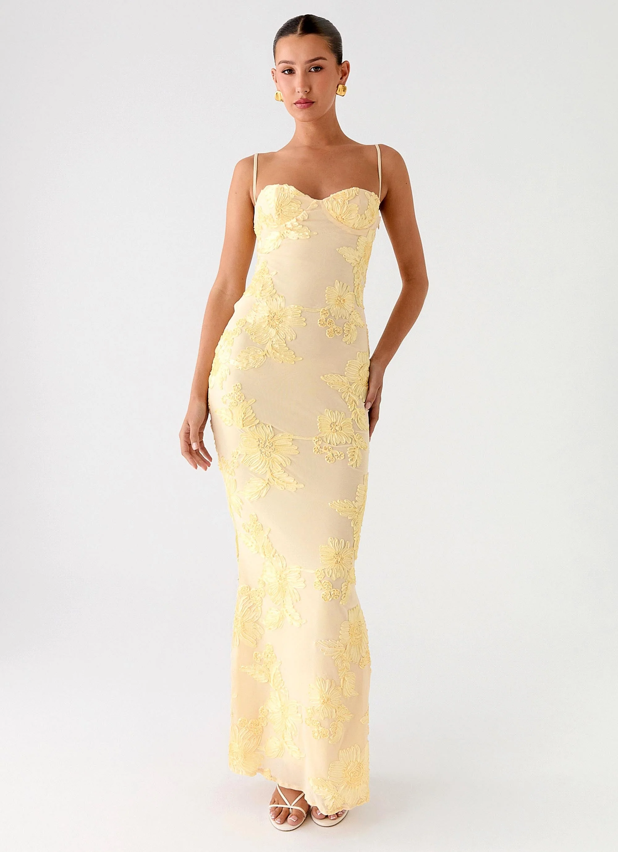 That Girl Maxi Dress - Lemon - Image 5