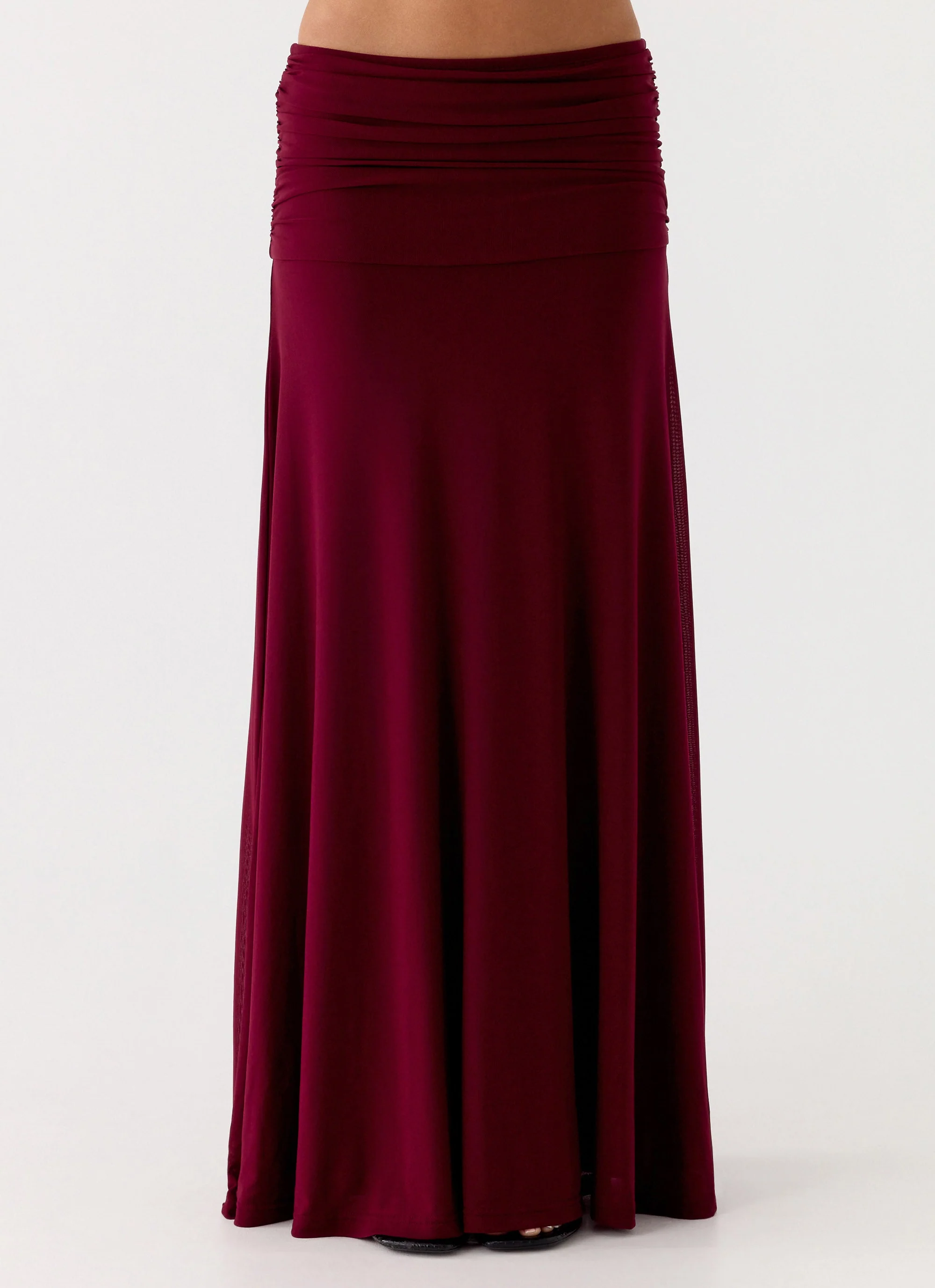 Thorness Maxi Skirt - Plum - Image 6