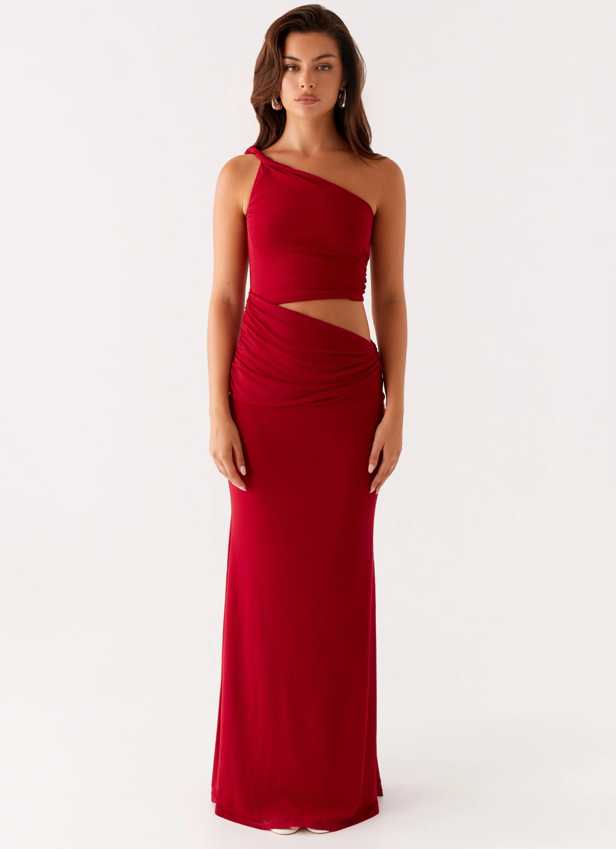 Three Wishes Maxi Dress - Raspberry - Image 2