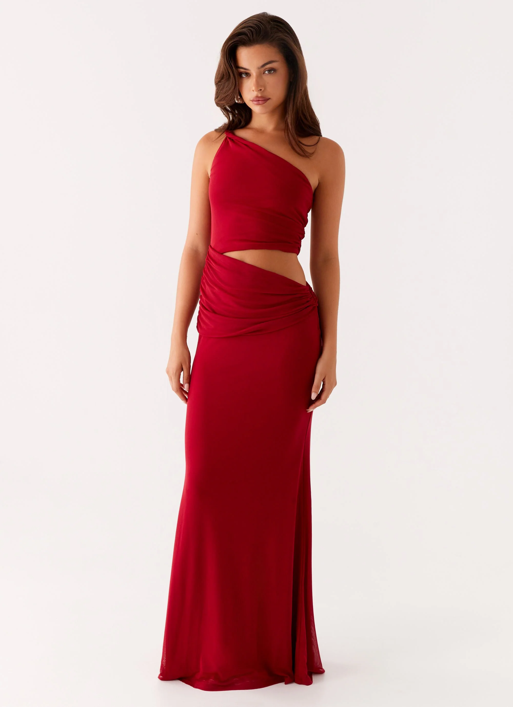 Three Wishes Maxi Dress - Raspberry - Image 3