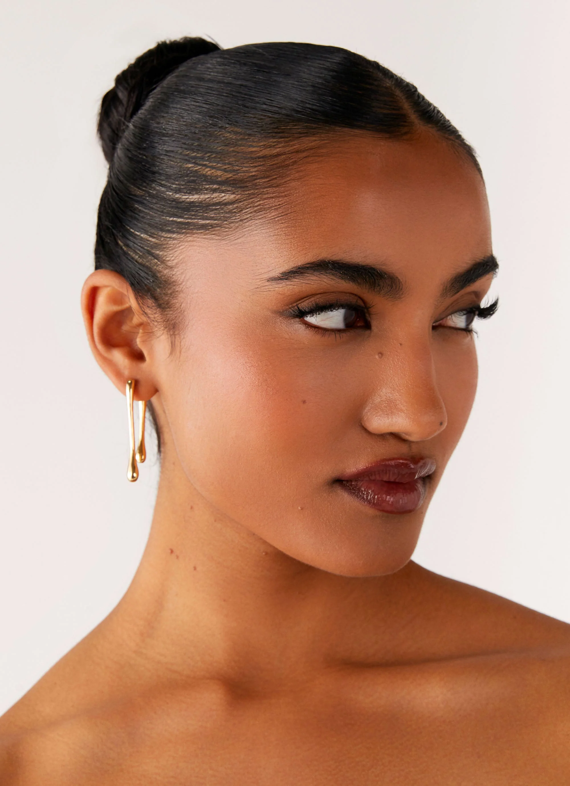 Titus Earrings - Gold - Image 4