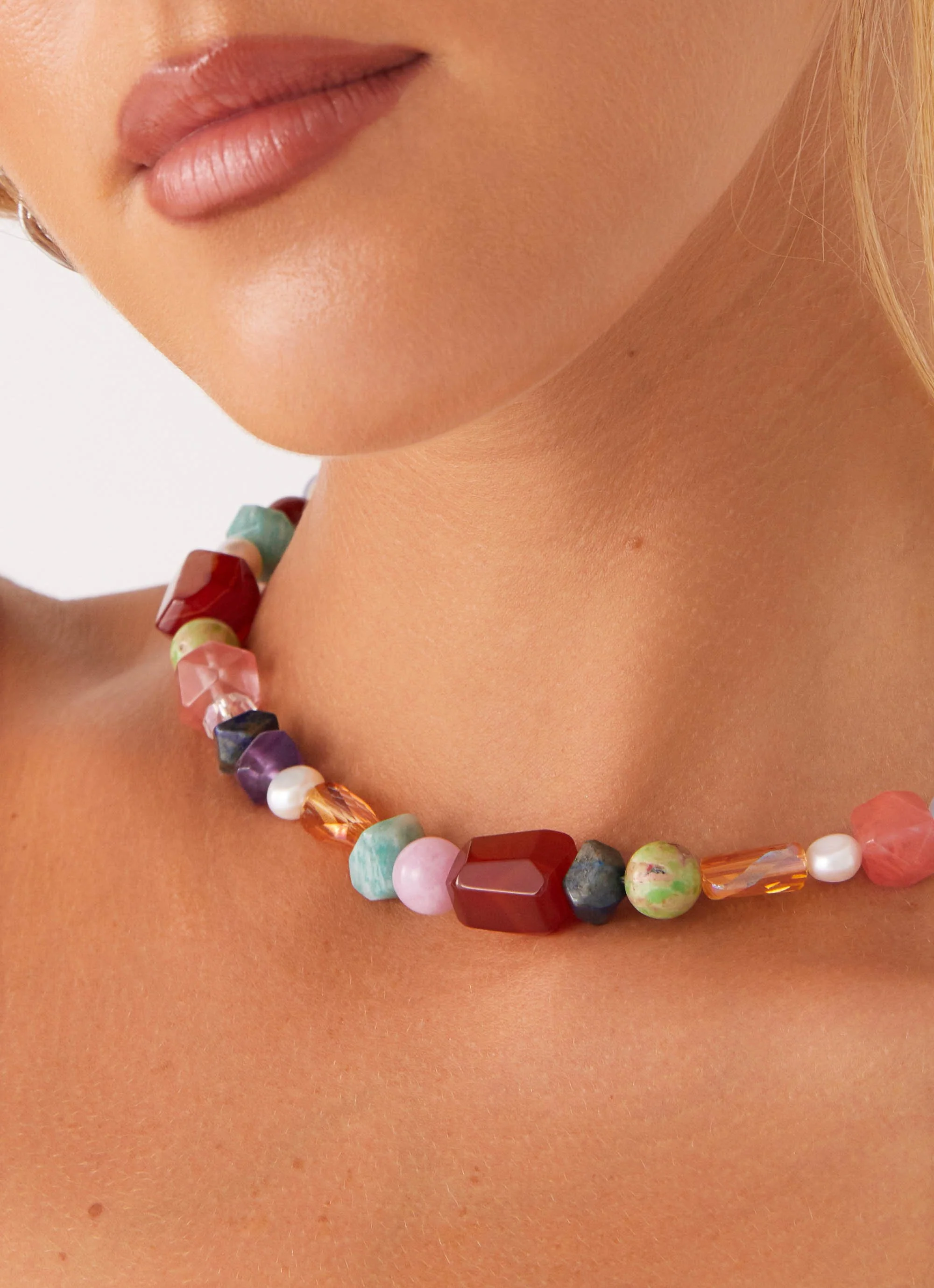 Totti Beaded Necklace - Multi - Image 4