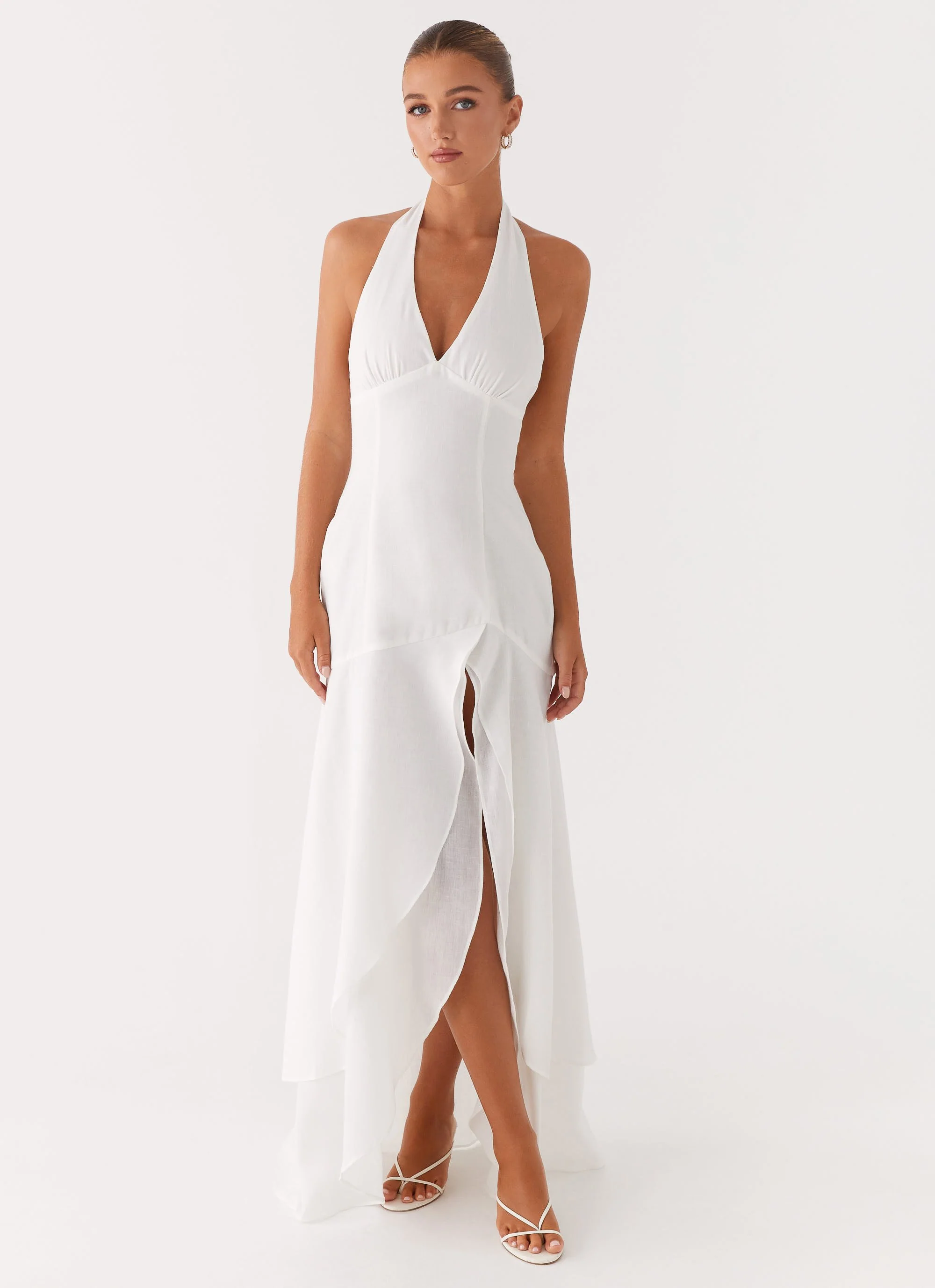 Turu Maxi Dress - White - Image 6