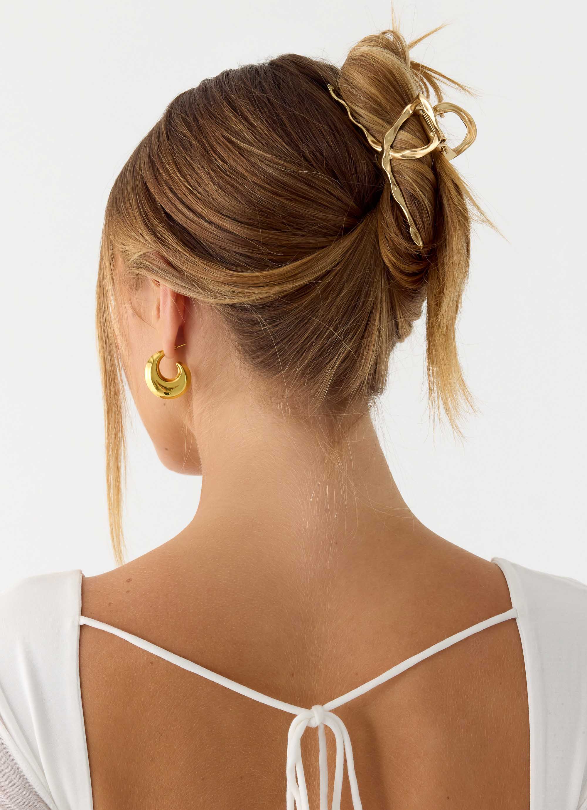 Tutti Twist Hair Clip - Gold - Image 4