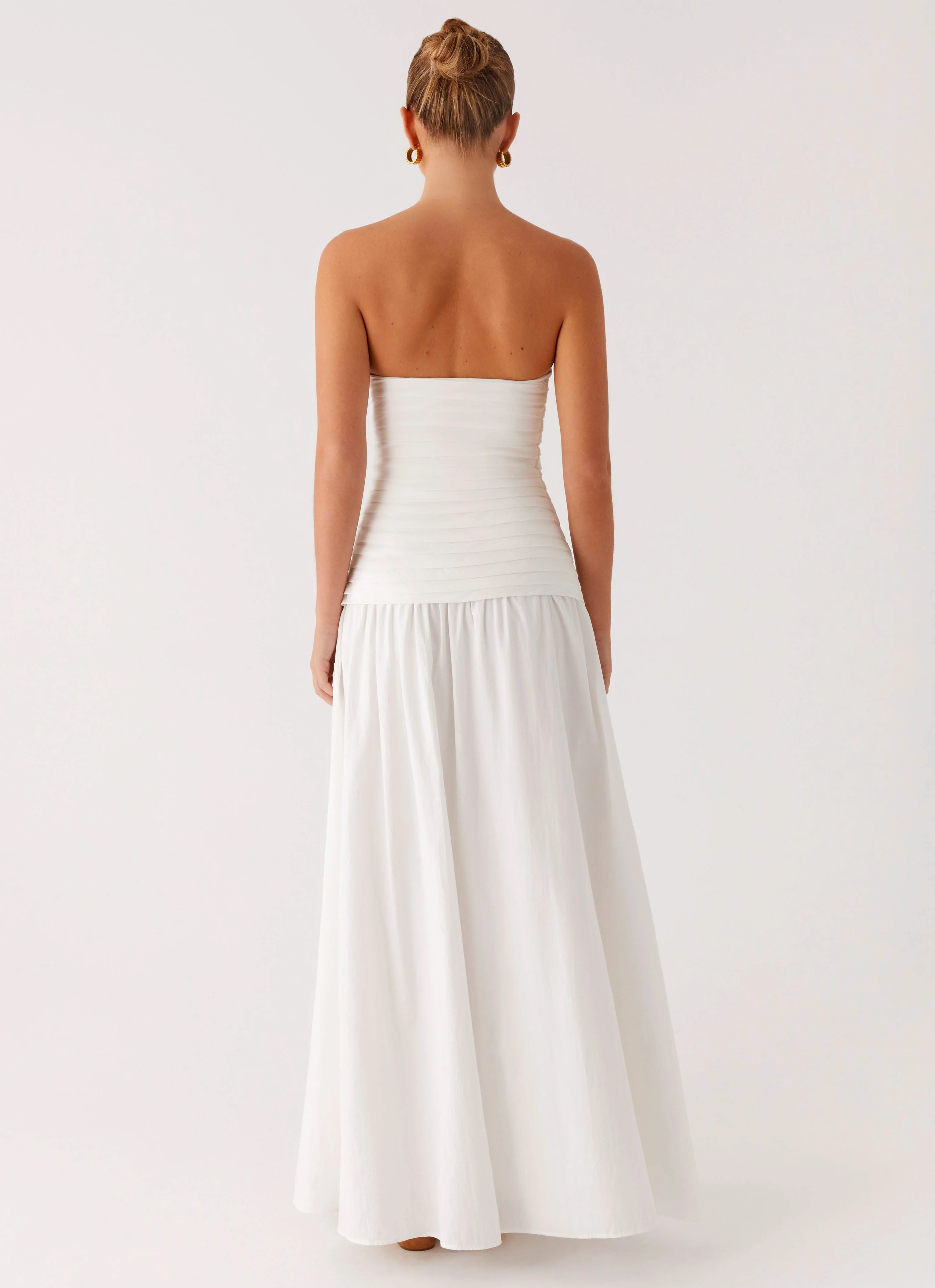 Tyrah Maxi Dress - White - Image 4