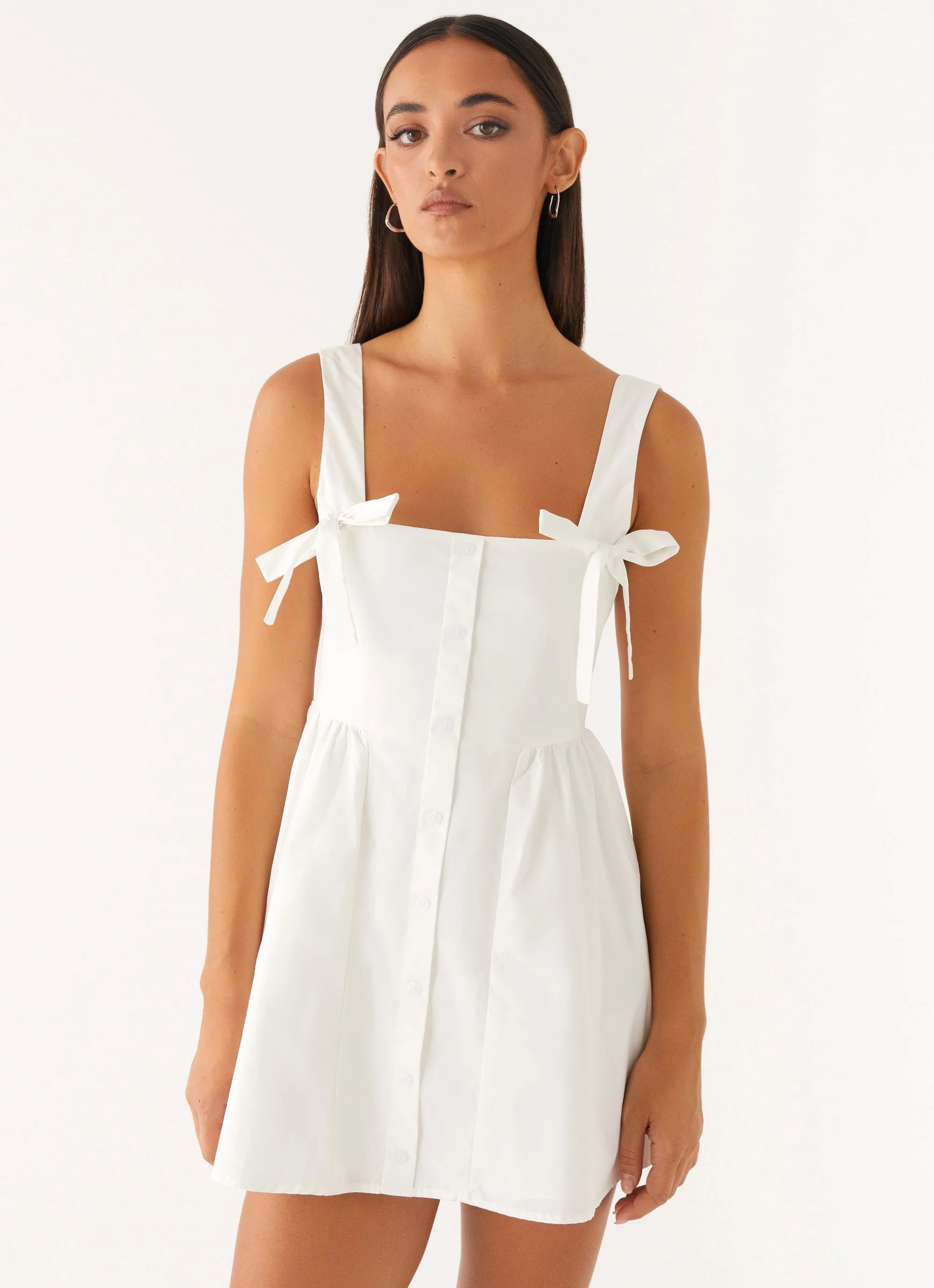 Unconditional Mini Dress - White - Image 6