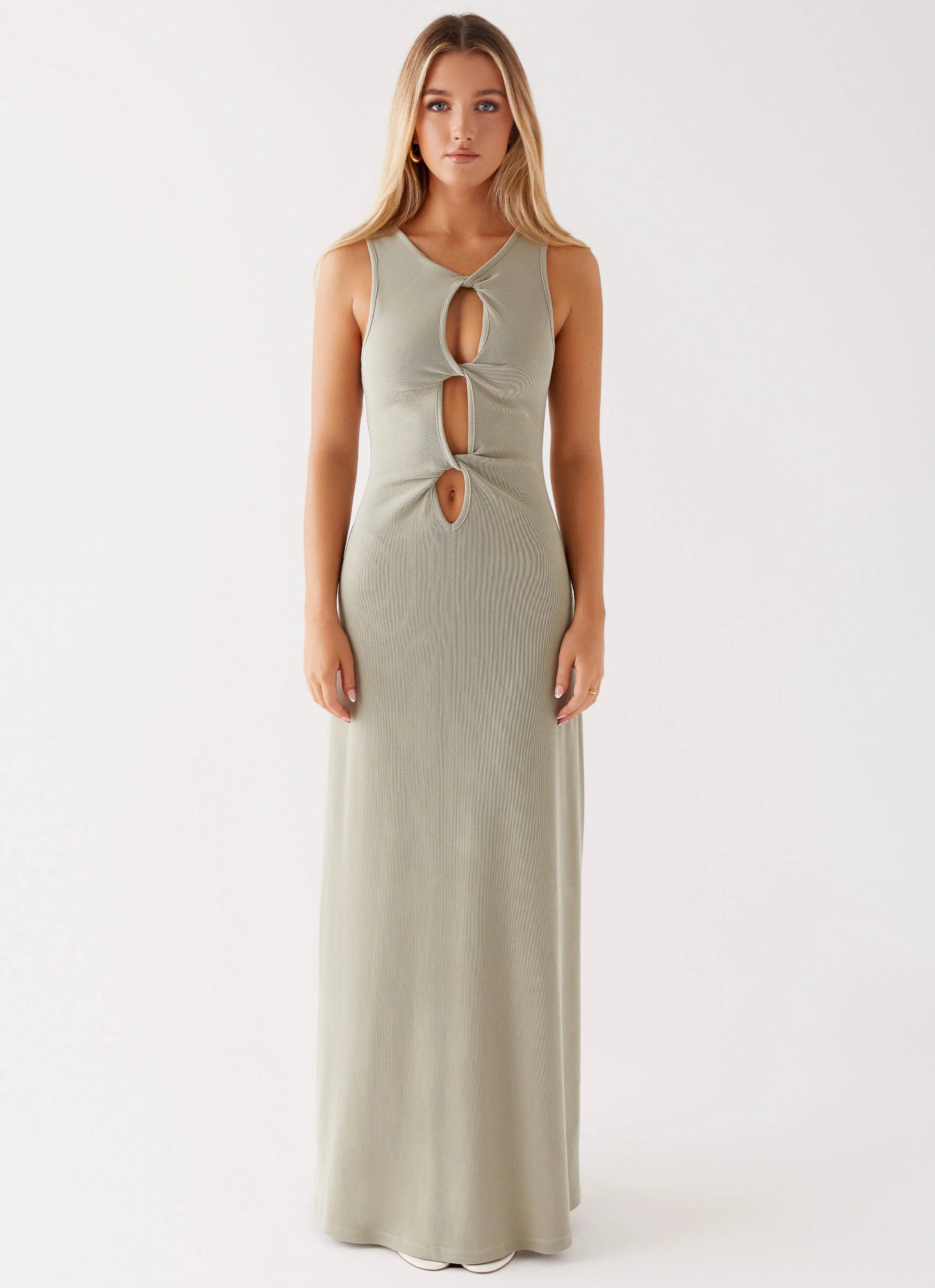 Valli Maxi Dress - Sage - Image 2
