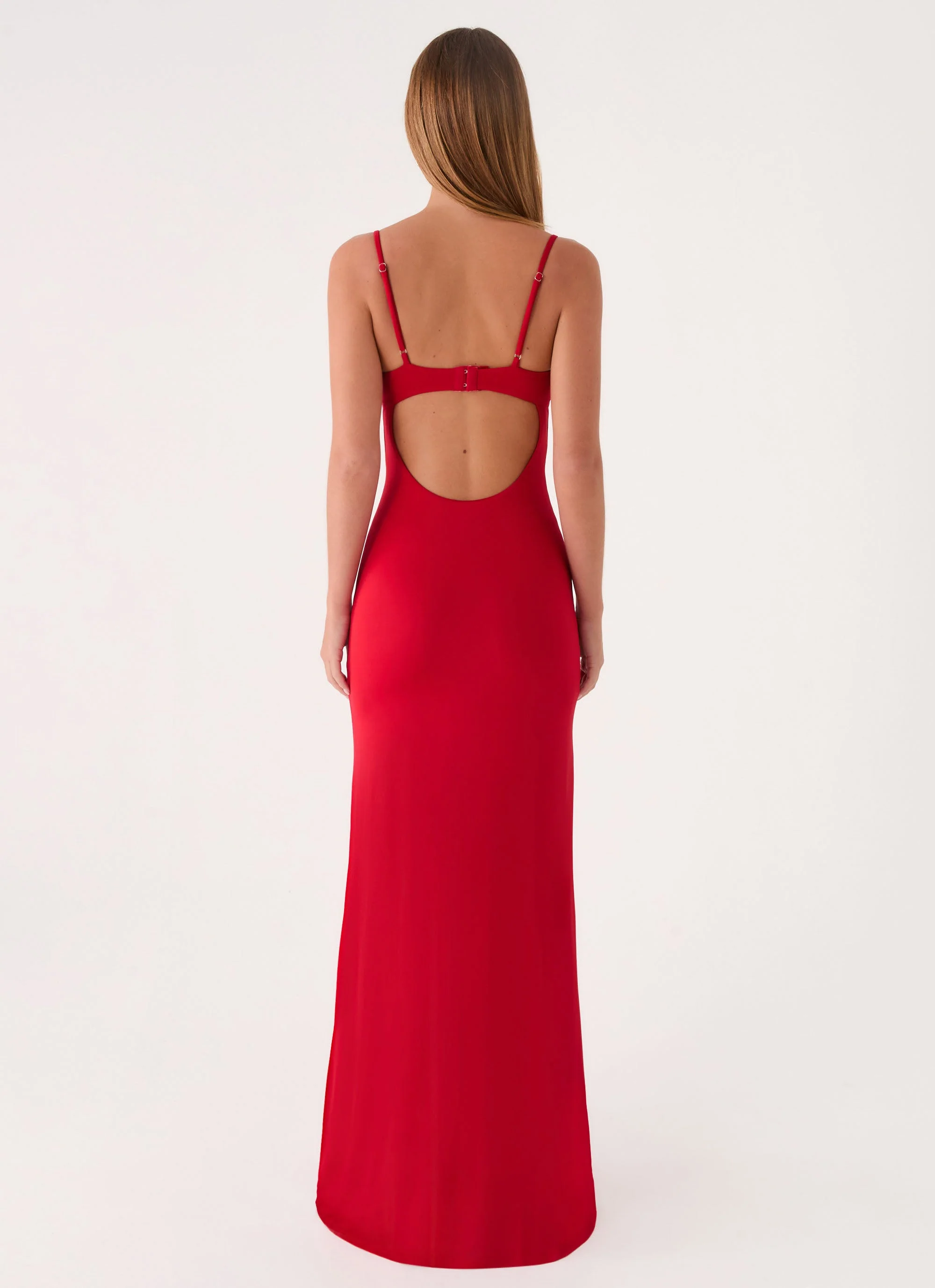 Vamonos Maxi Dress - Cherry Red - Image 5