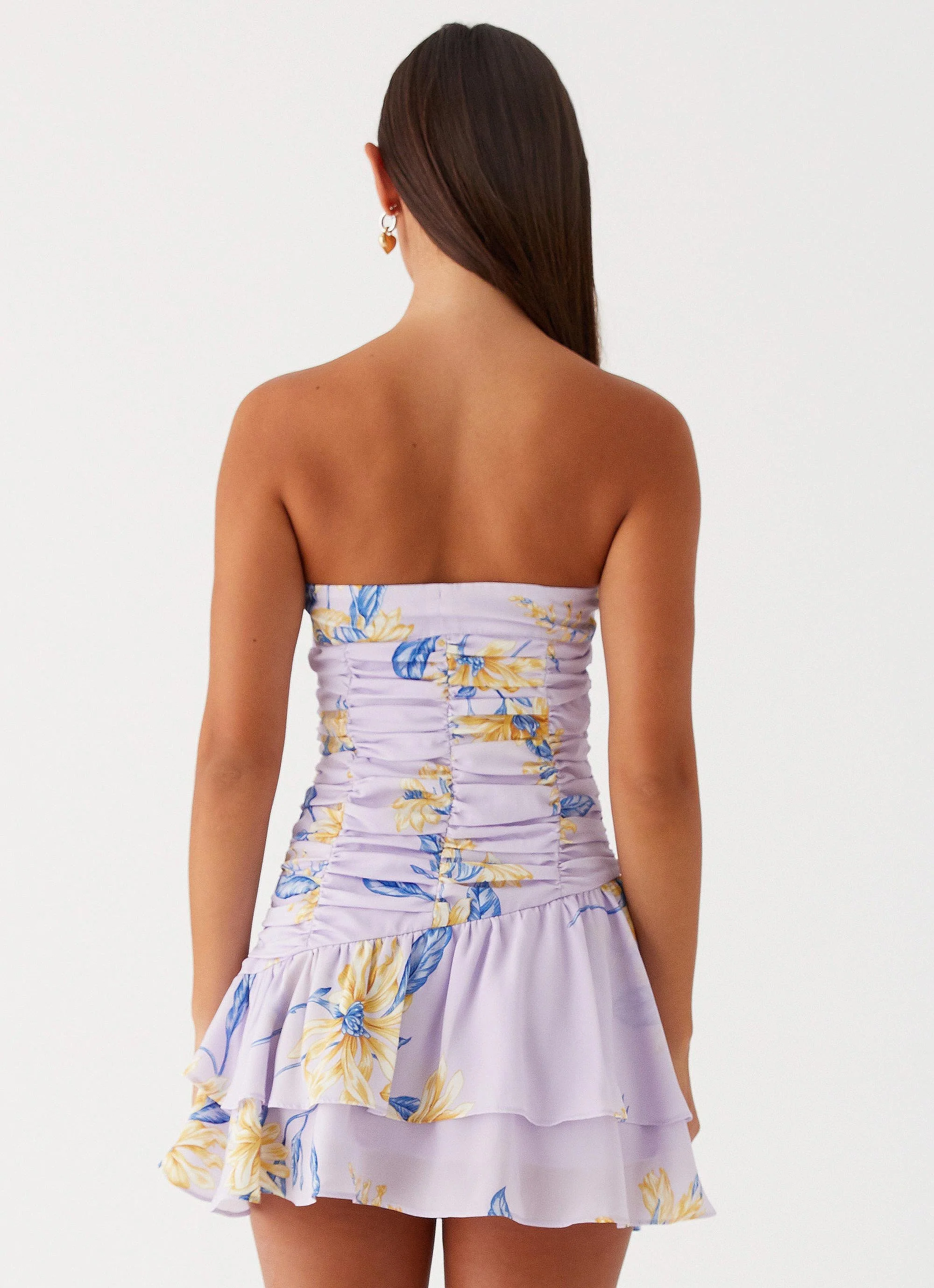 Viviana Mini Dress - Lavender - Image 3
