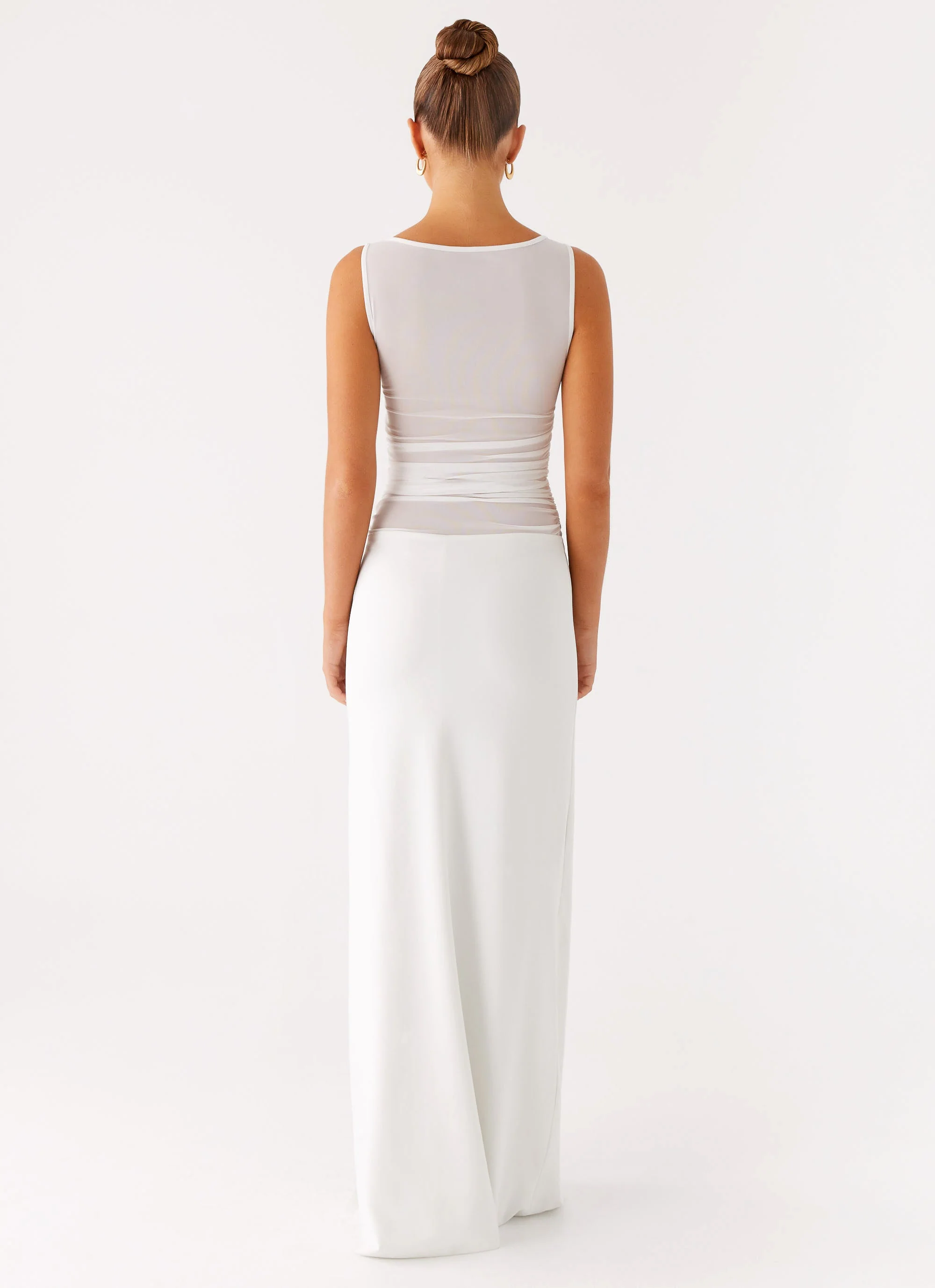 Wesley Maxi Dress - Ivory - Image 3