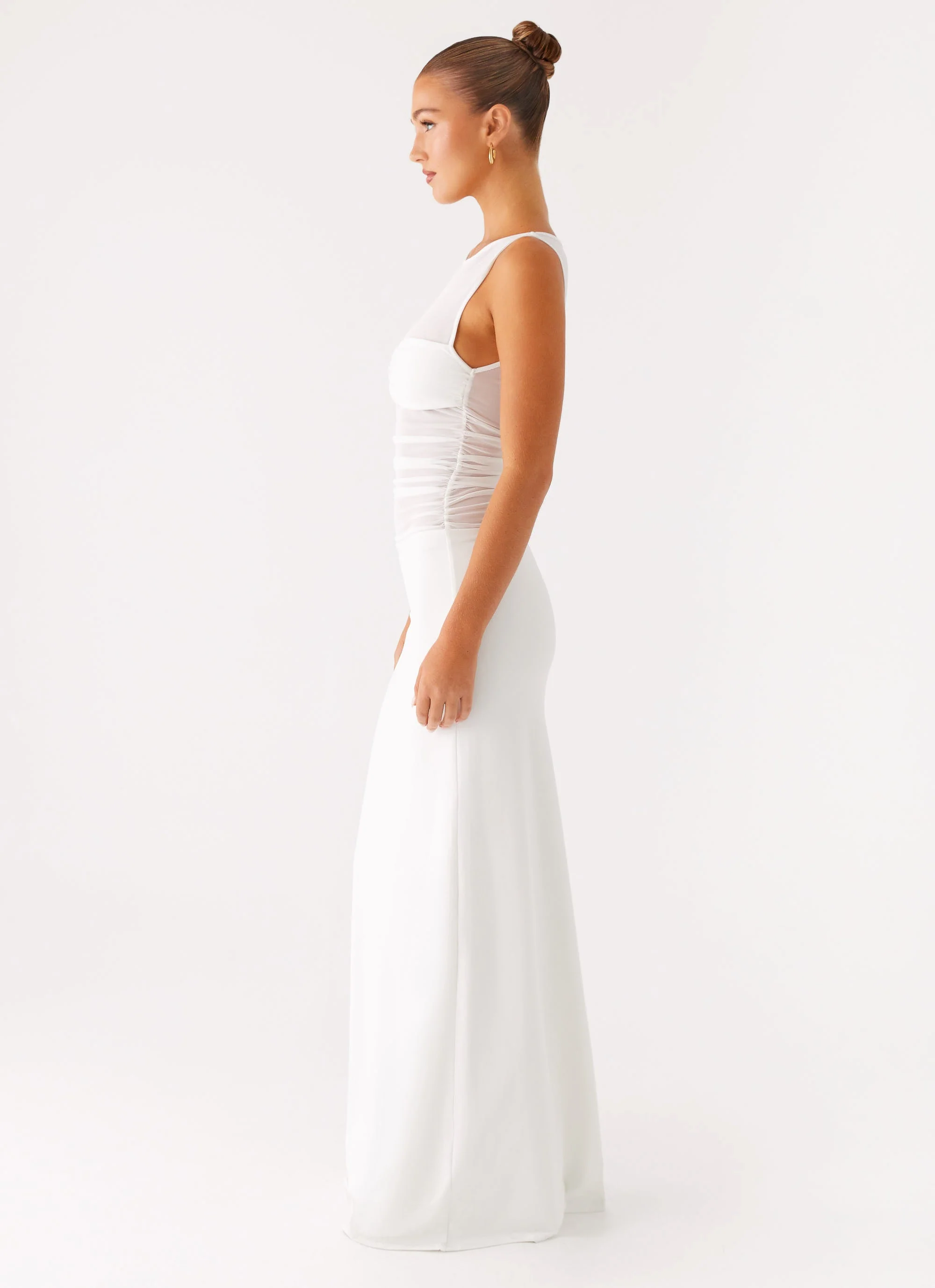 Wesley Maxi Dress - Ivory - Image 4
