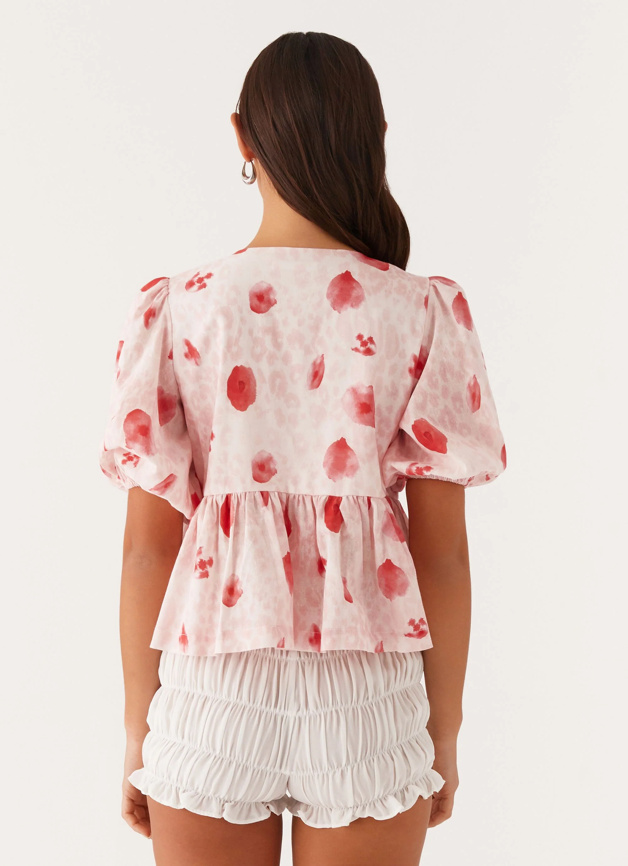 Western Wind Tie Top - Rose Leopard - Image 4