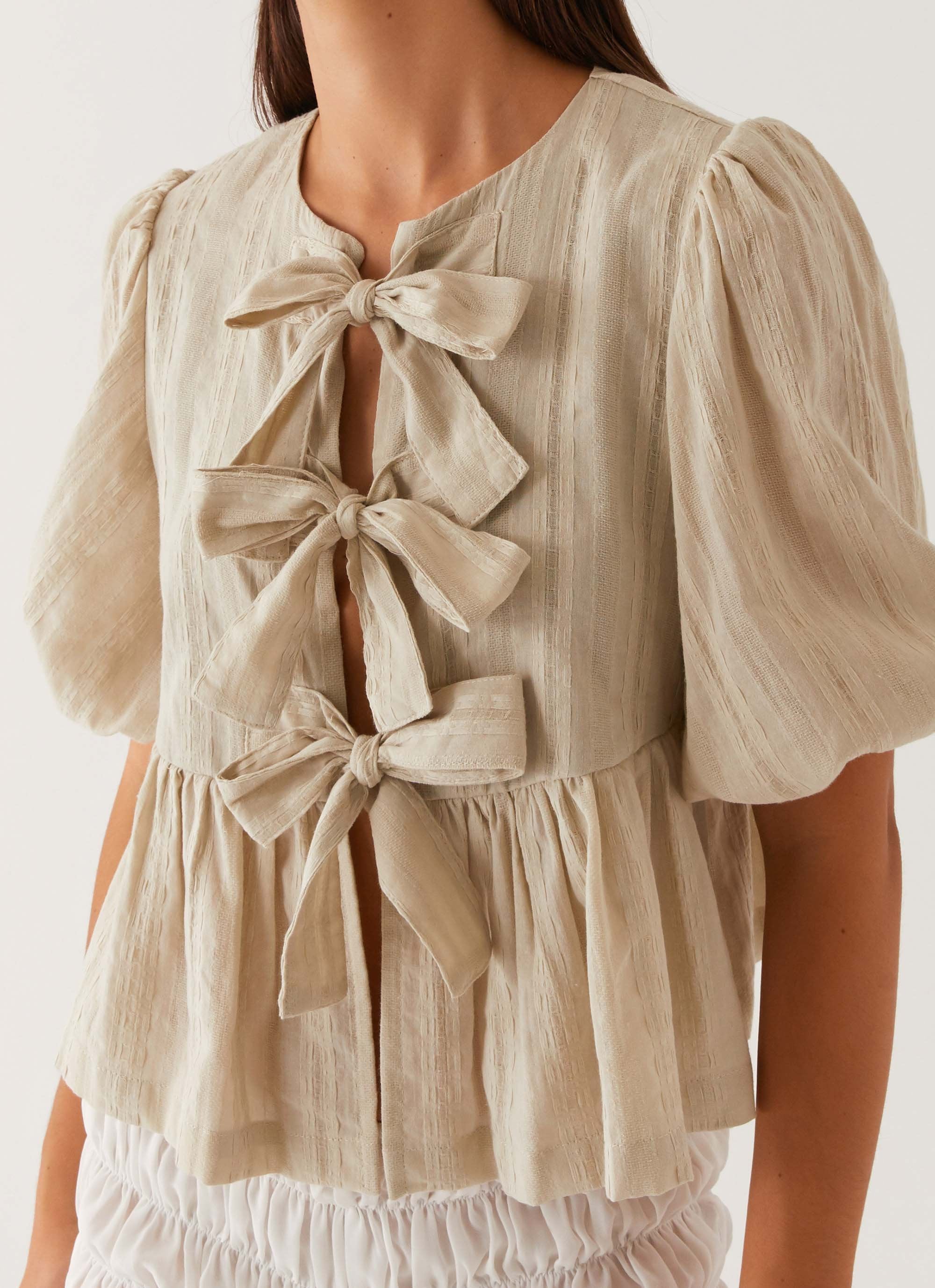 Western Wind Tie Top - Sage - Image 6