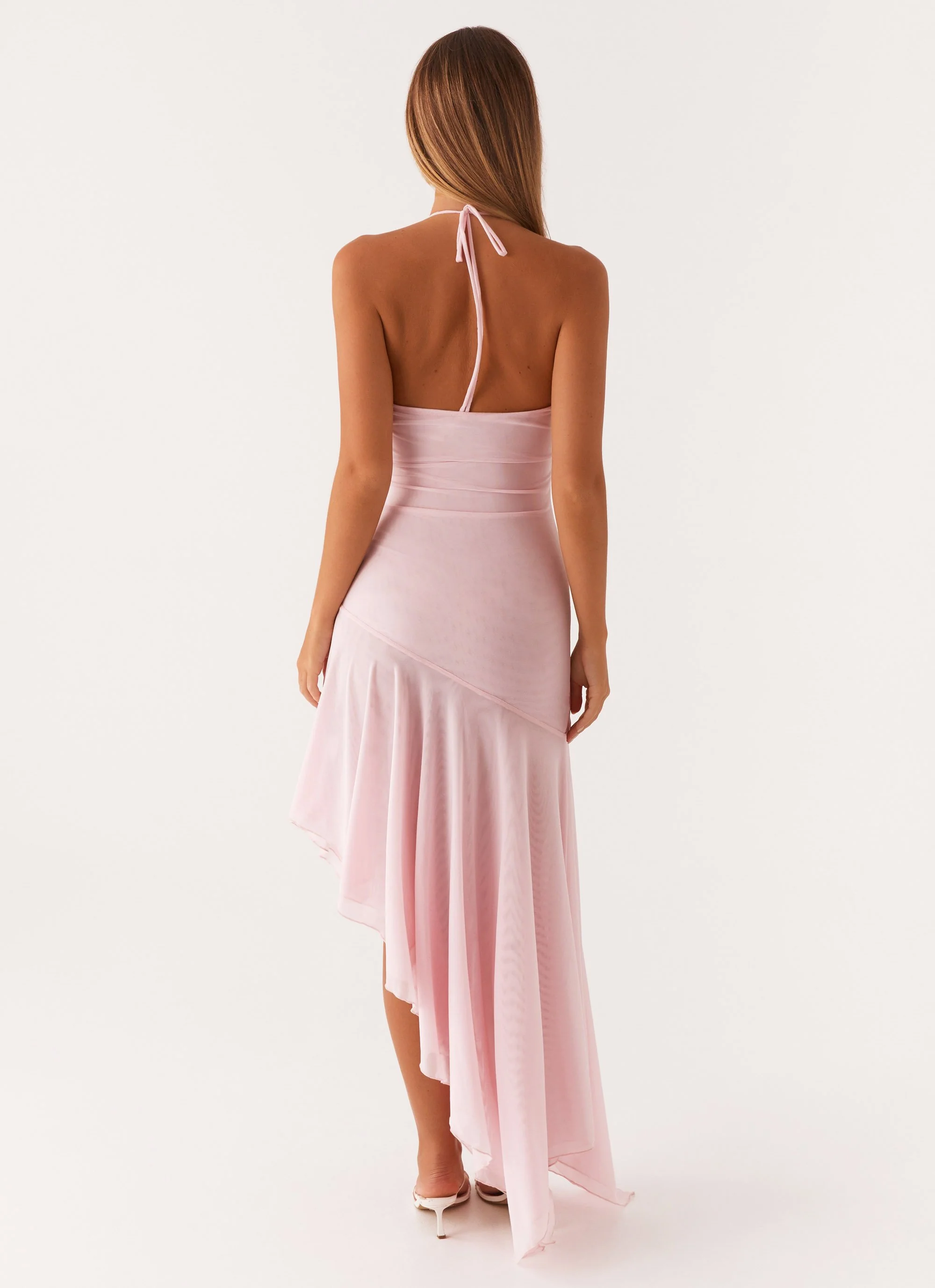 Whirlwind Maxi Dress - Pastel Pink - Image 4