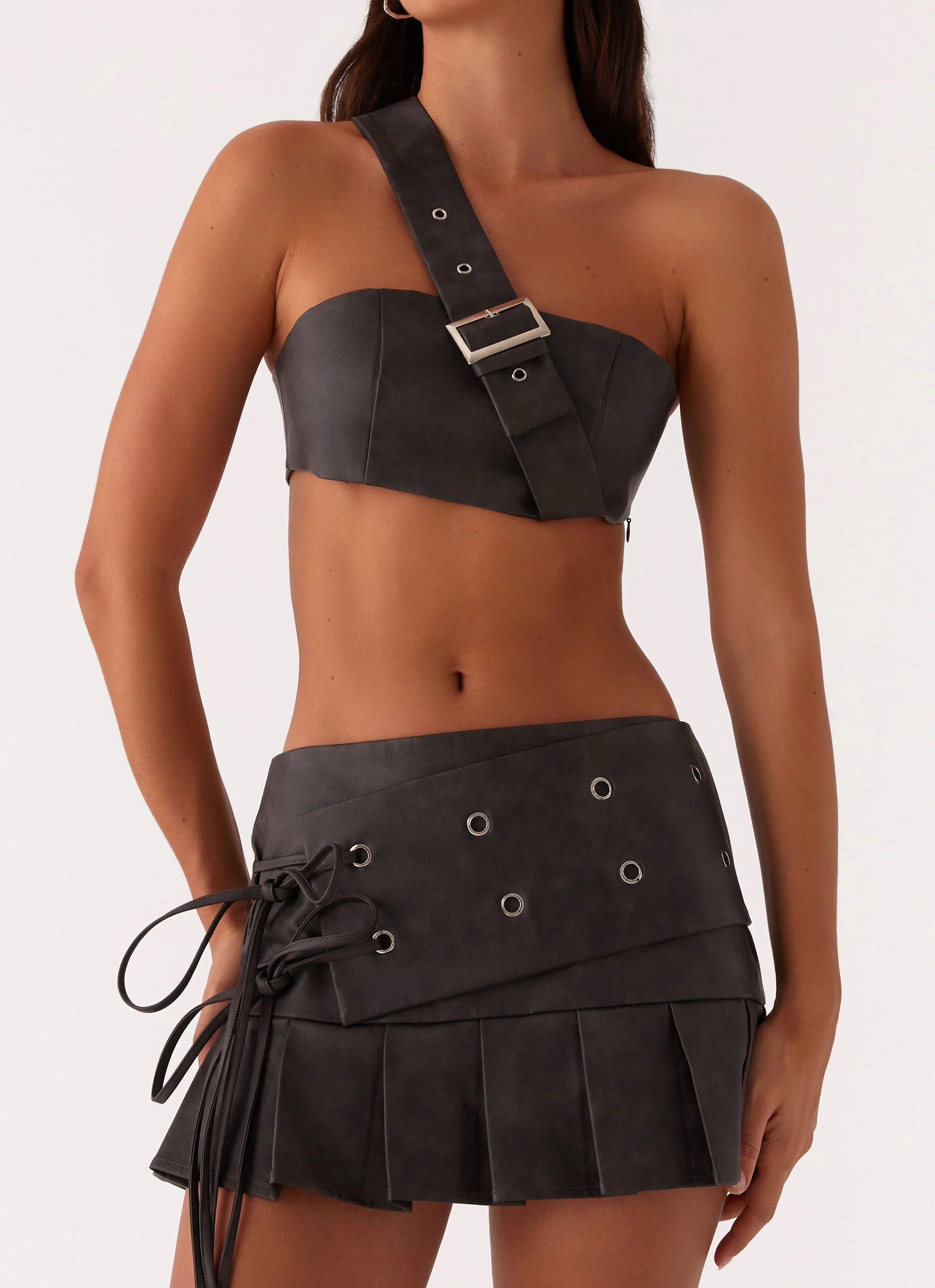 Wild Instincts Bandeau Top - Fawn - Image 5