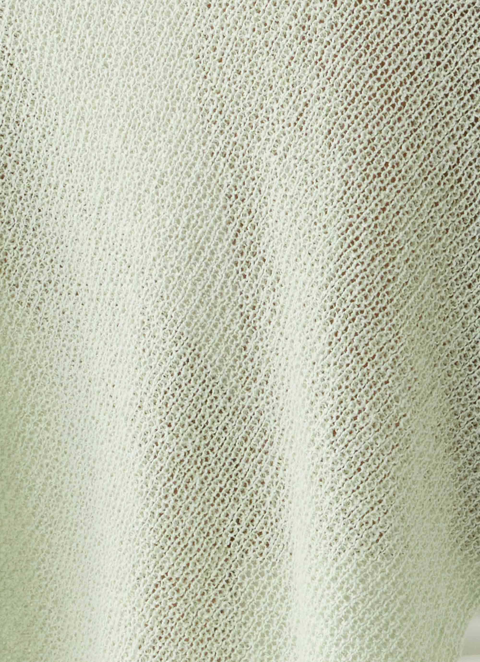 Yas Knit Cape - Green - Image 6