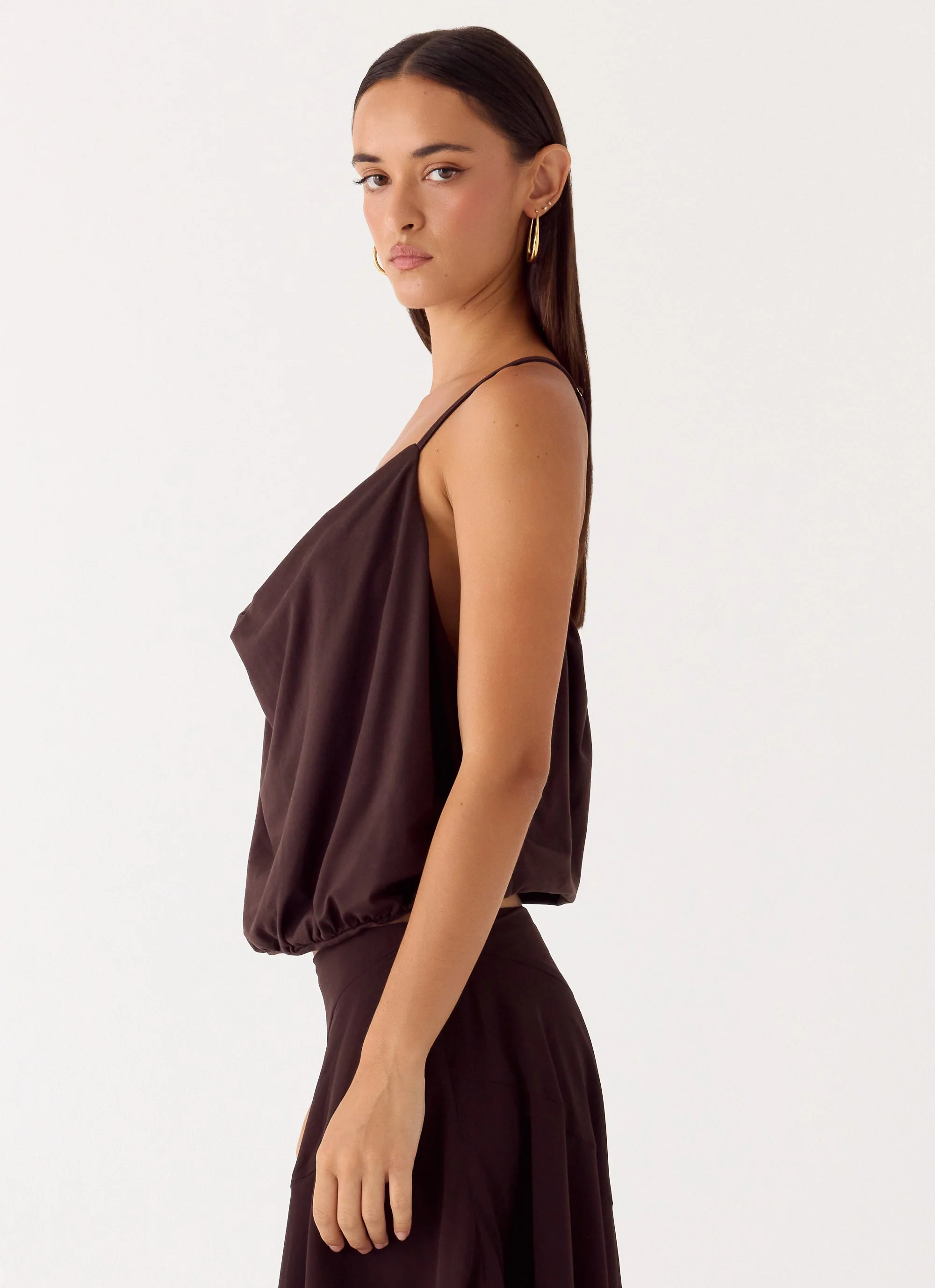 Yaz Top - Chocolate Plum - Image 3