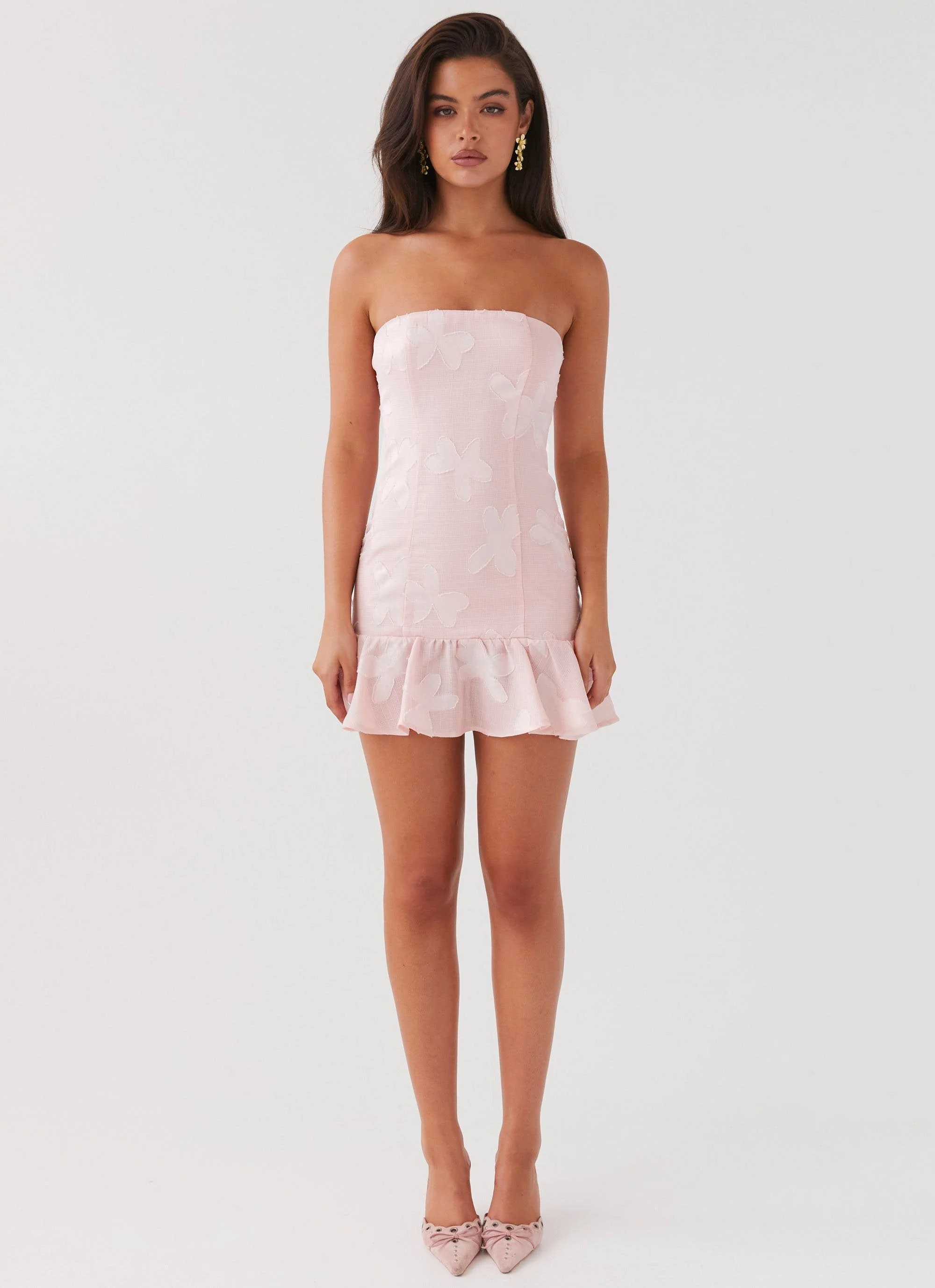 Young Heart Mini Dress - Pink Petal - Image 2