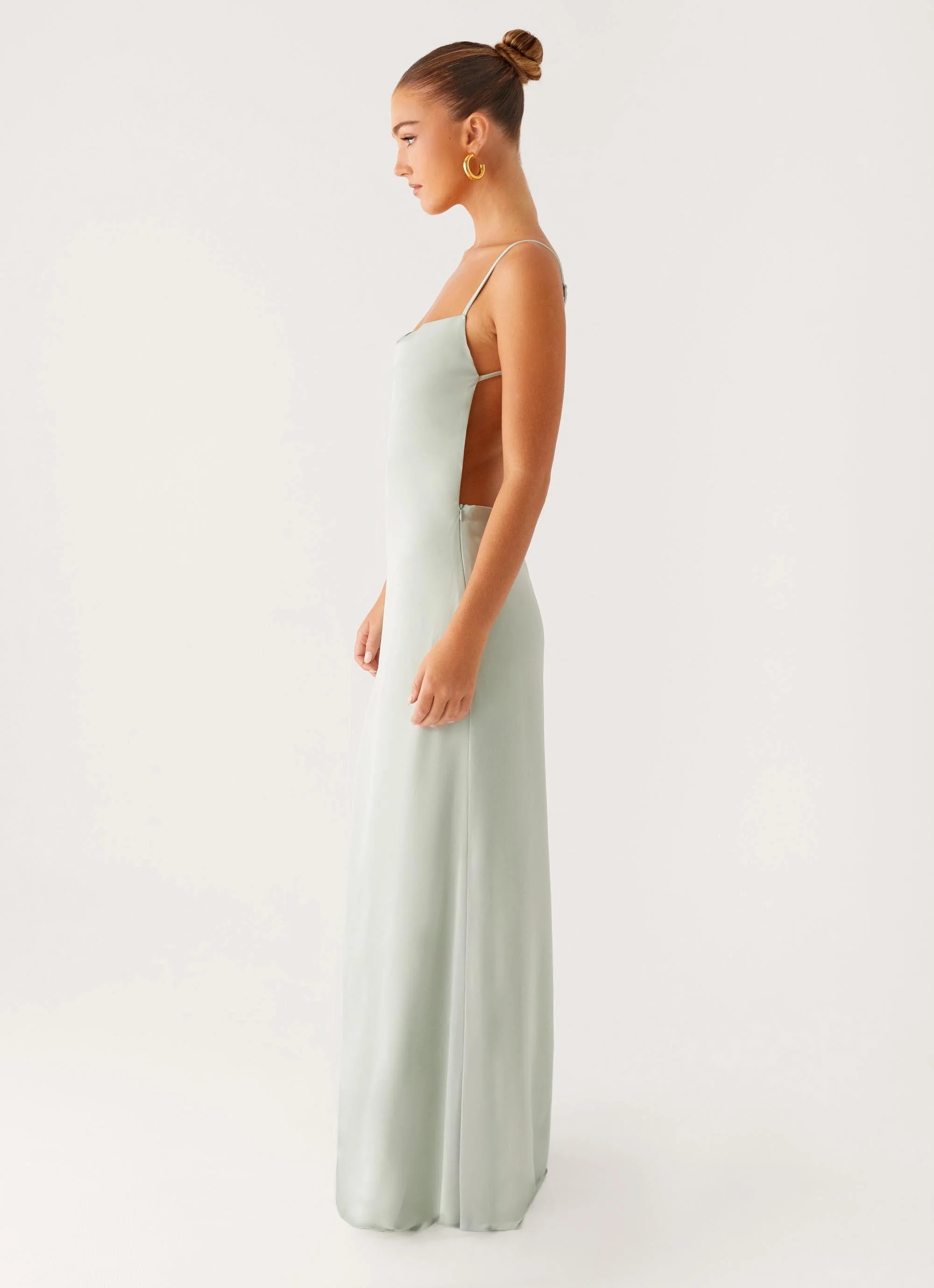 Yves Maxi Dress - Mint - Image 2