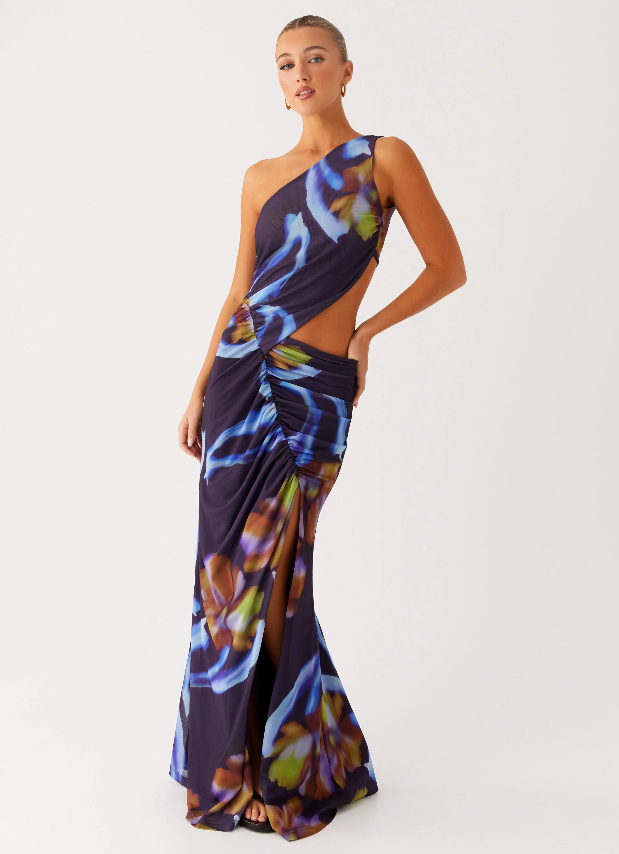 Zanzibar Maxi Dress - Dark Floral - Image 8