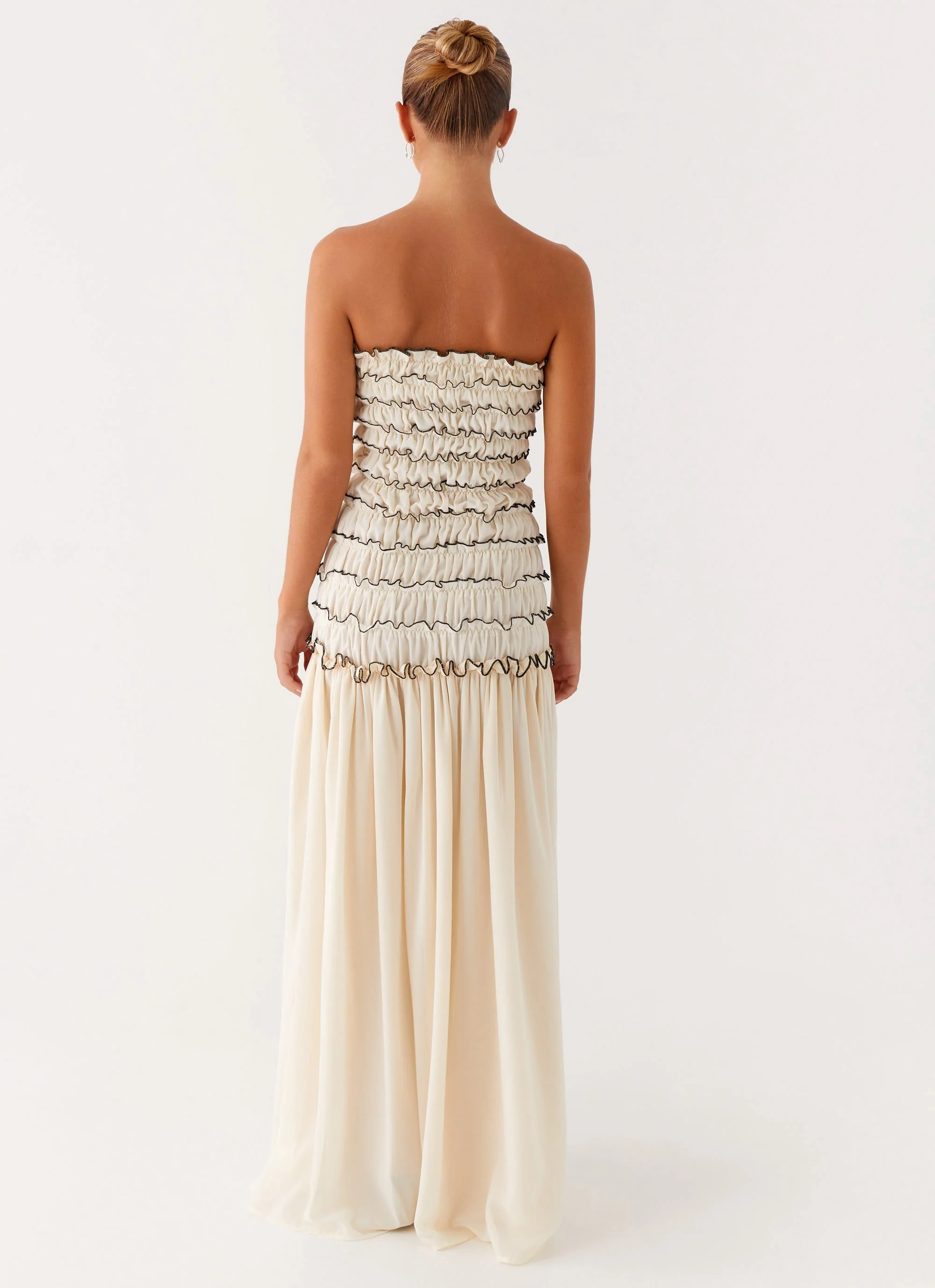 Zariah Maxi Dress - Ivory - Image 4