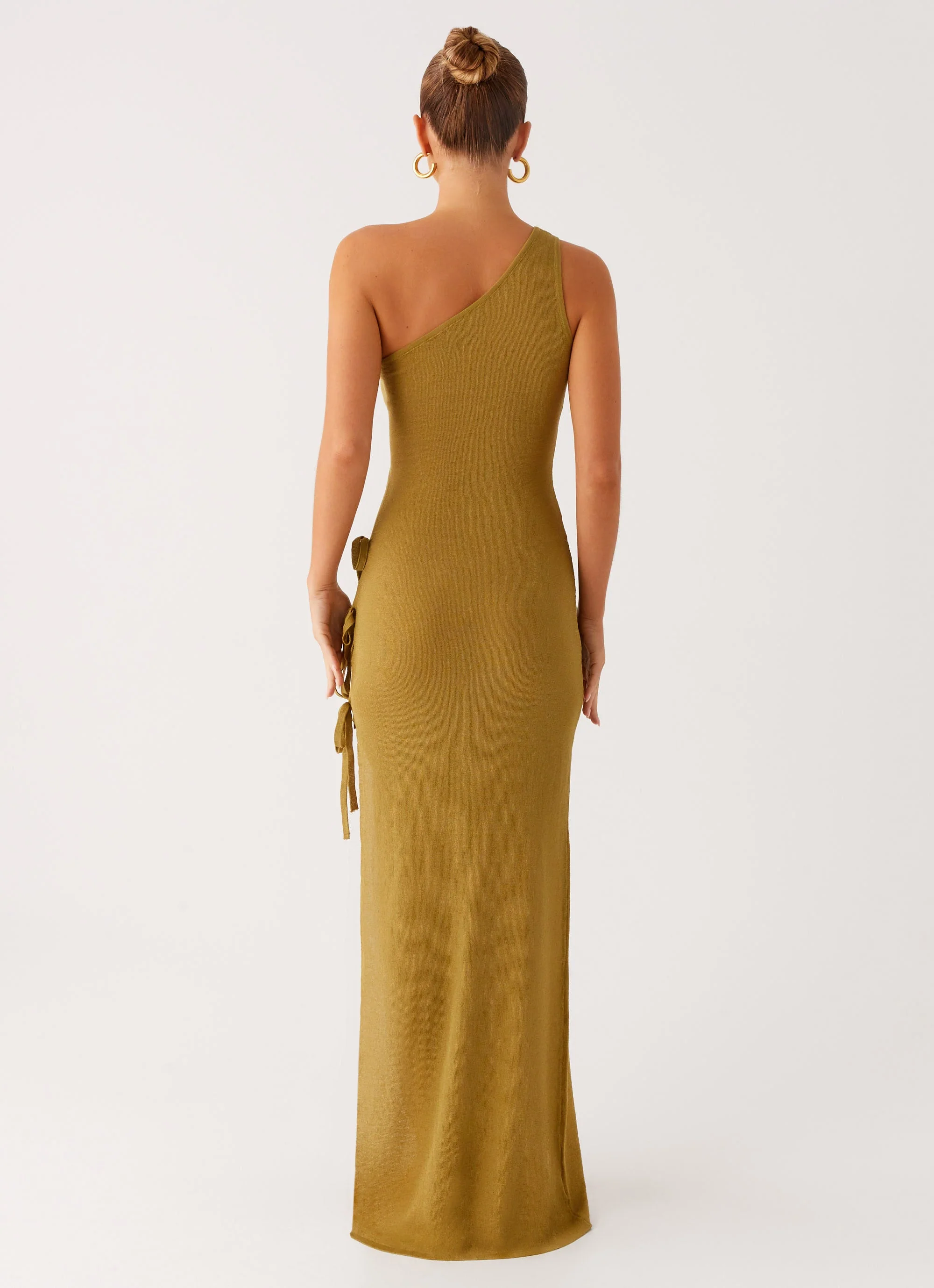 Zarnella Maxi Dress - Lime - Image 4