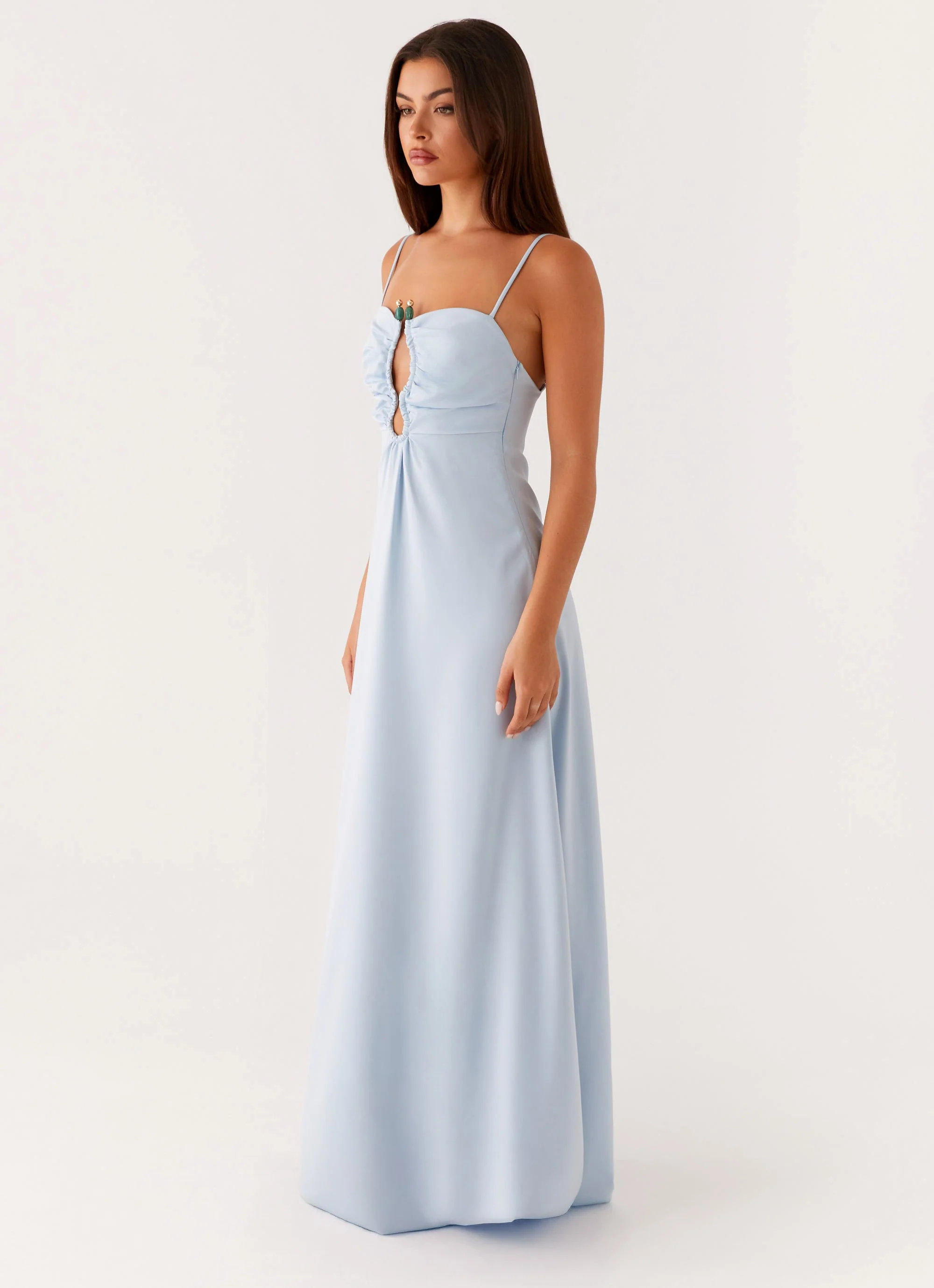 Zelda Maxi Dress - Blue - Image 3